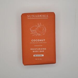 Sunaroma coconut shea butter milk protein moisturizing bar soap